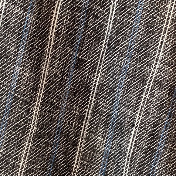 🏷️ Express High Waist Wide Leg Linen Striped Pants 0 - Picture 6 of 8